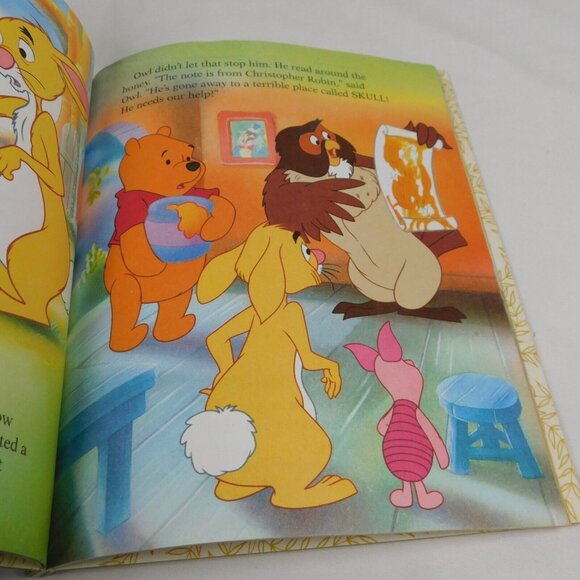 Pooh's Grand Adventure HC 1997 Search For Christopher Robin Disney Golden Book - Picture 5 of 6